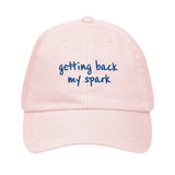 getting back my spark - cap (pink)